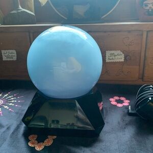 NIB Mystic Lite Crystal Ball Globe